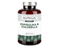 Nutralie Espirulina y chlorella suplementos veganos