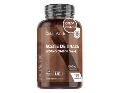 Suplementos veganos con Omega de aceite de linaza